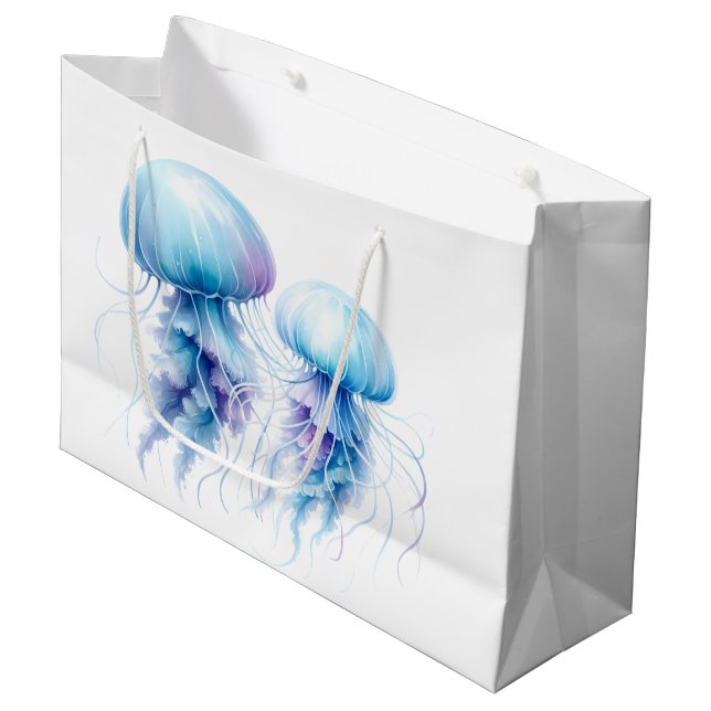 Bolsa De Regalo Grande Mariscos En El Mar (Angulo Anverso)