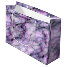Bolsa De Regalo Grande Mármol púrpura