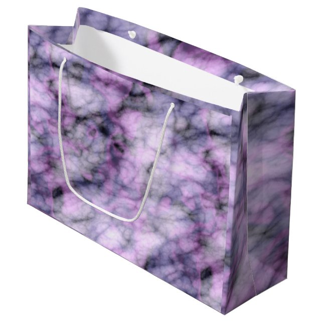 Bolsa De Regalo Grande Mármol púrpura (Angulo Anverso)