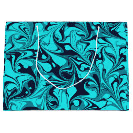 Bolsa De Regalo Grande Mármol turquesa