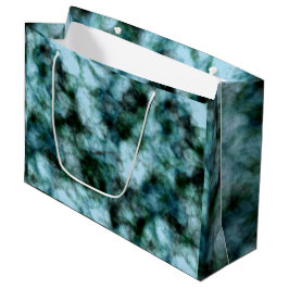 Bolsa De Regalo Grande Mármol verde azul