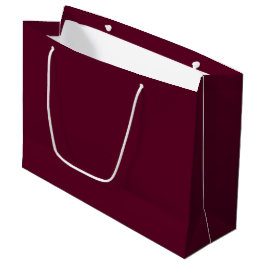 Bolsa De Regalo Grande Maroon simple minimalista
