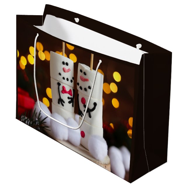 Bolsa De Regalo Grande Marshmallow Cute (Angulo Anverso)