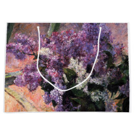 Bolsa De Regalo Grande Mary Cassatt - Lilacs en una ventana