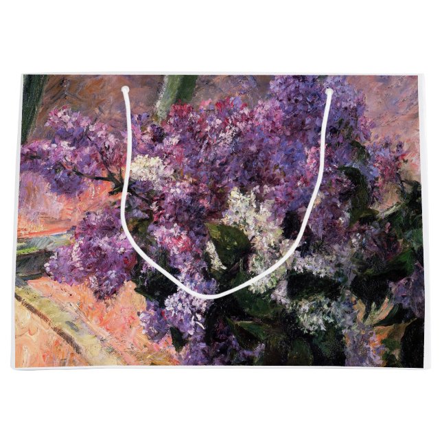 Bolsa De Regalo Grande Mary Cassatt - Lilacs en una ventana (Anverso)