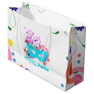 Bolsa De Regalo Grande Máscara de Purim