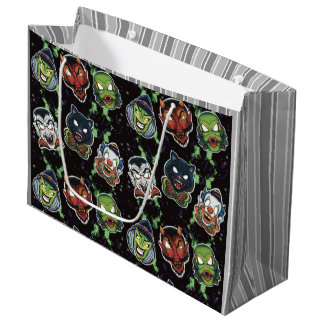 Bolsa De Regalo Grande Máscaras Retro - Veneno