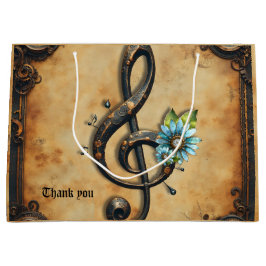 Bolsa De Regalo Grande Mechanical  clef 