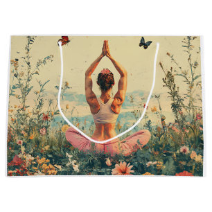 Bolsa De Regalo Grande Meditación Serena al Amanecer (3)