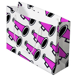 Bolsa De Regalo Grande Megáfono rosa