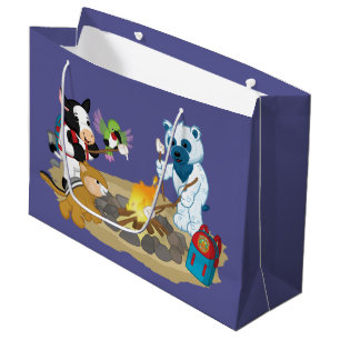 Bolsa De Regalo Grande Melcochas de la hoguera de Webkinz el  