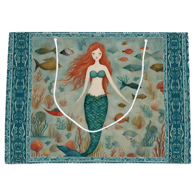 Bolsa De Regalo Grande Mermaid (Anverso)