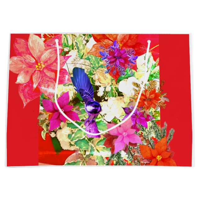 Bolsa De Regalo Grande Merry Christmas! (Anverso)