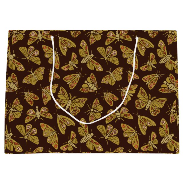 Bolsa De Regalo Grande Meses retro de los años 70 (Anverso)