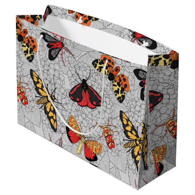 Bolsa De Regalo Grande Metas de hidrangea (Angulo reverso)