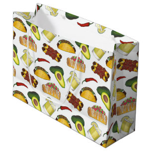 Bolsa De Regalo Grande México México Tex Mex Food Taco Enchilada Chimicha