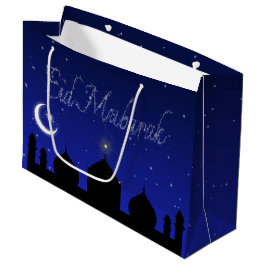 Bolsa De Regalo Grande Mezquita de las Estrellas Nocturnas de Eid Mubarak