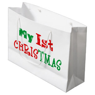 Bolsa De Regalo Grande mi 1r navidad