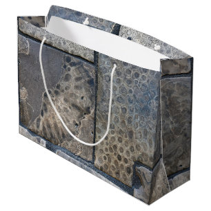Bolsa De Regalo Grande Michigan Petoskey Stone Design