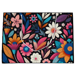 Bolsa De Regalo Grande Midnight Garden
