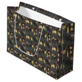 Bolsa De Regalo Grande Miedos Embotellados- Oro