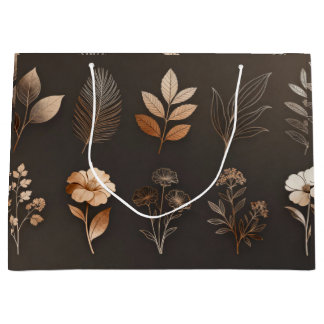 Bolsa De Regalo Grande Minimalist Premium Shopping Bag