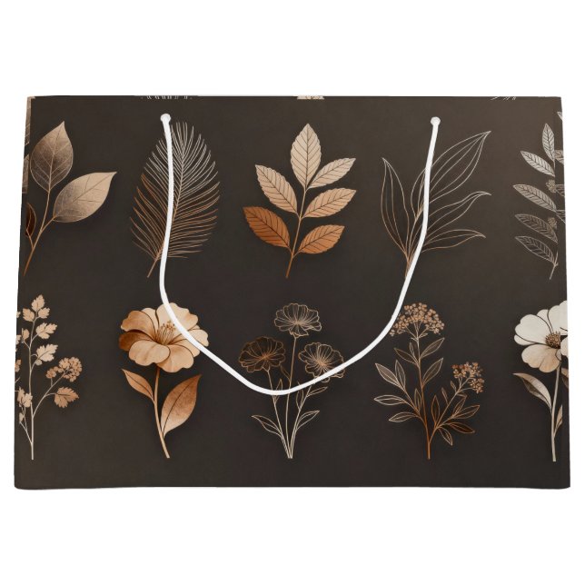 Bolsa De Regalo Grande Minimalist Premium Shopping Bag (Anverso)