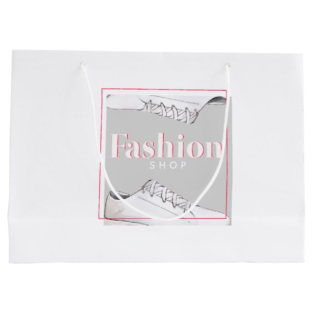 Bolsa De Regalo Grande Moda acuarela (Reverso)