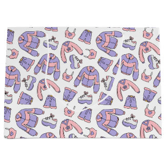 Bolsa De Regalo Grande Moda de los 'Vibes rosados' 90