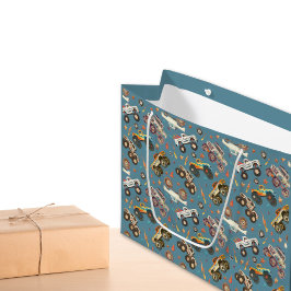 Bolsa De Regalo Grande Modalidad de color de agua de los monos modernos