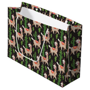 Bolsa De Regalo Grande Modelo adornado lindo de las llamas