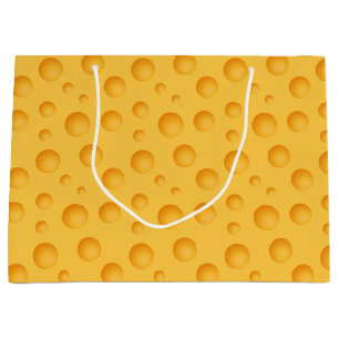 Bolsa De Regalo Grande Modelo amarillo del queso