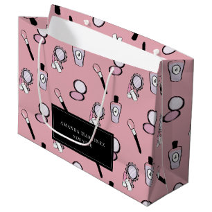 Bolsa De Regalo Grande Modelo cosmético de maquillaje rosa