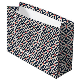 Bolsa De Regalo Grande Modelo de estrella geométrico