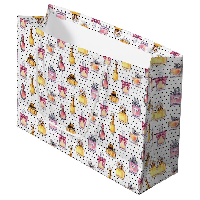 Bolsa De Regalo Grande Modelo de la botella de Parfum (Angulo Anverso)