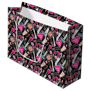 Bolsa De Regalo Grande Modelo de neón del maquillaje