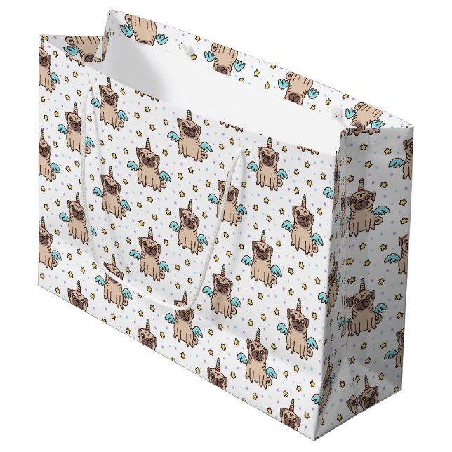 Bolsa De Regalo Grande Modelo de Unipug (Angulo Anverso)