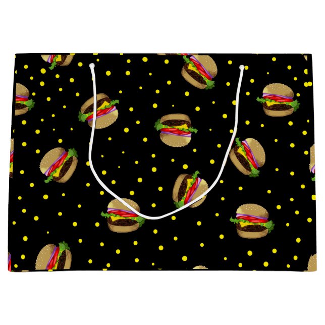 Bolsa De Regalo Grande modelo hamburguesa (Anverso)