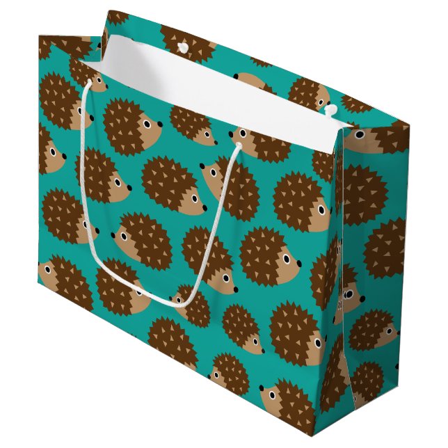 Bolsa De Regalo Grande Modelo inconsútil de los erizos (ver.1) (Angulo Anverso)