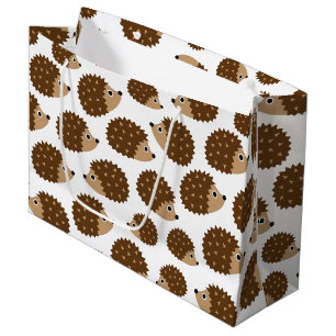 Bolsa De Regalo Grande Modelo inconsútil de los erizos (ver.6)