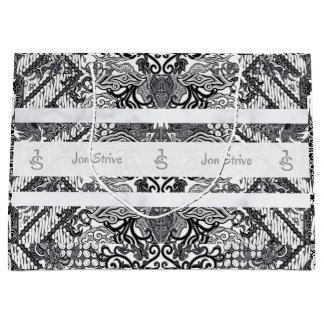 Bolsa De Regalo Grande Modern BATIK Pattern