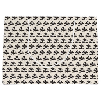 Bolsa De Regalo Grande Moderno Evergreen simple