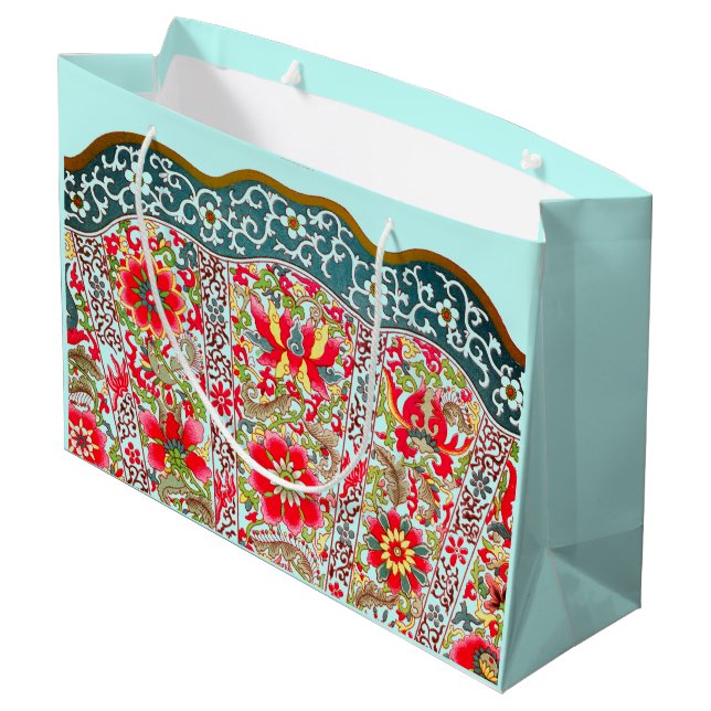 BOLSA DE REGALO GRANDE MONEDAS DE REGALO MODELOS CHINOS DISEÑO PERSONALIZ (Angulo reverso)