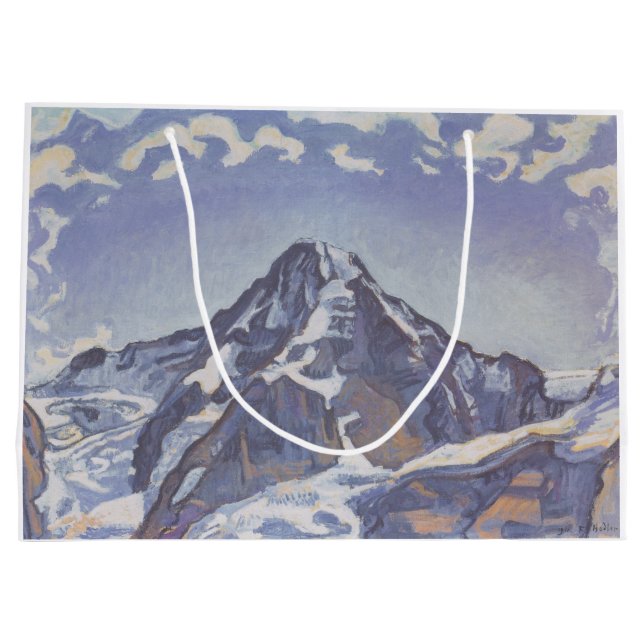 Bolsa De Regalo Grande Monje Monje Con Nubes (Ferdinand Hodler) (Reverso)