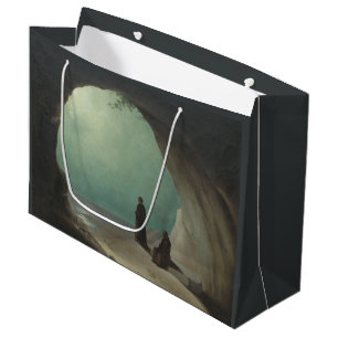 Bolsa De Regalo Grande Monjes en un Grotto (por Carl Blechen)