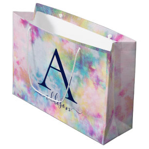 Bolsa De Regalo Grande Monograma coloreado de tinte