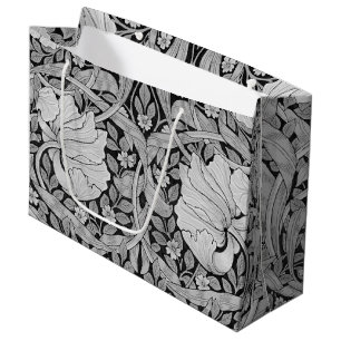 Bolsa De Regalo Grande Monotone gris impermeable, regalo grande de Willia