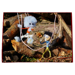 Bolsa De Regalo Grande Monster Fubby op schommel.