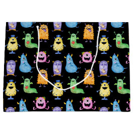 Bolsa De Regalo Grande Monstruos adorables