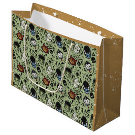 Bolsa De Regalo Grande Monstruos Universales - Verde
